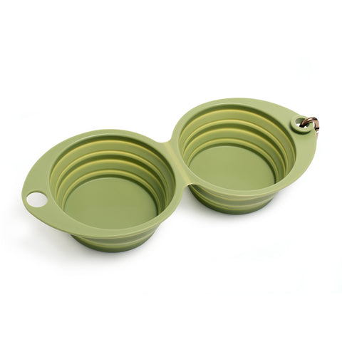 Snack Attack Collapsible Travel Bowl