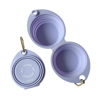 Snack Attack Collapsible Travel Bowl