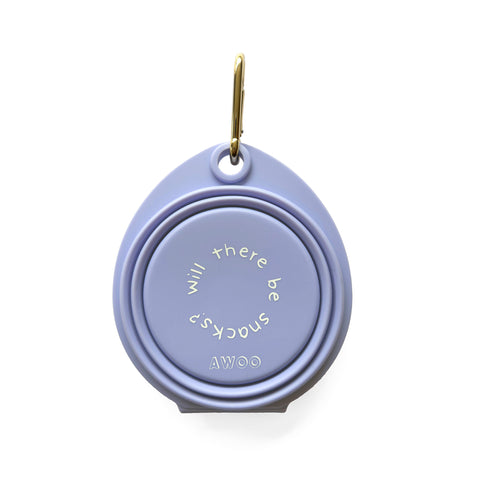 Snack Attack Collapsible Travel Bowl