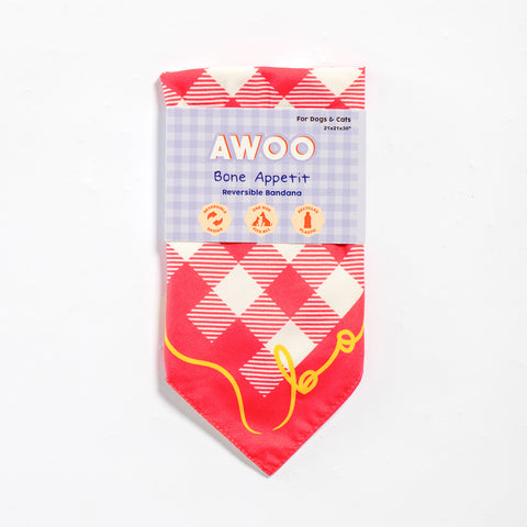 Bone Appétit Reversible Bandana