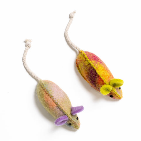 Play Mice Catnip Cat Toy Duo