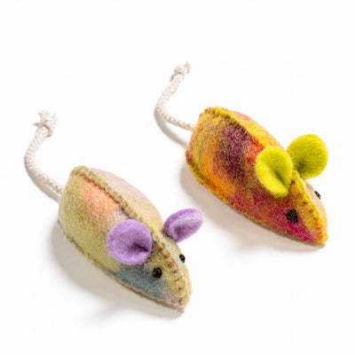 Play Mice Catnip Cat Toy Duo