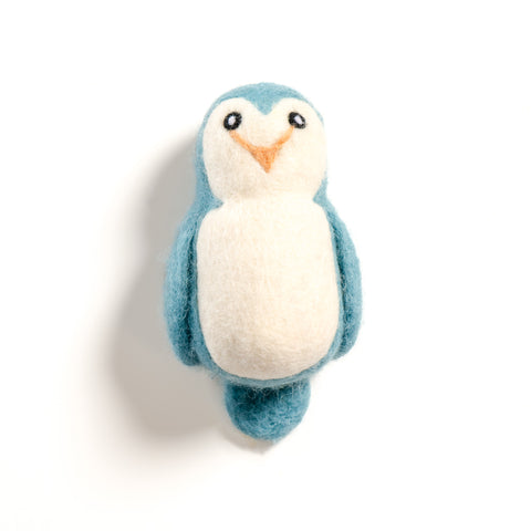 Snow Owl Wool Felt Toy