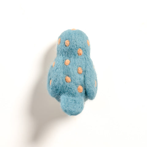 Snow Owl Wool Felt Toy