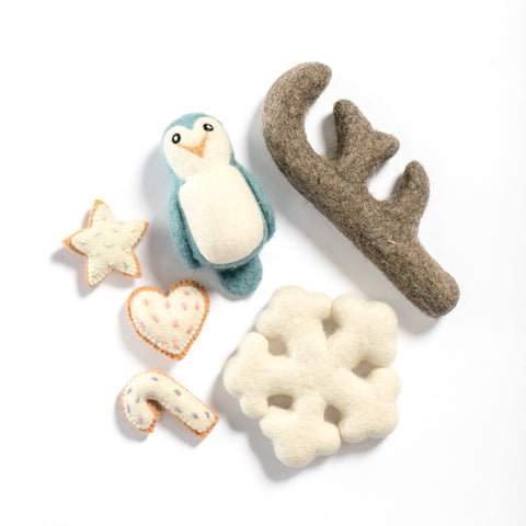Catnip Gingerbread Cookie Toys (Set of 3)