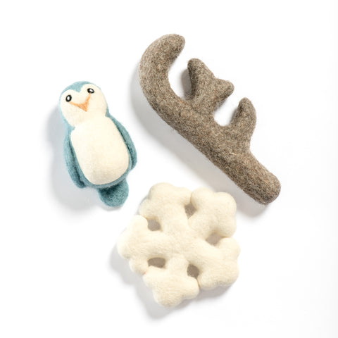 Antler Wool Felt Toy