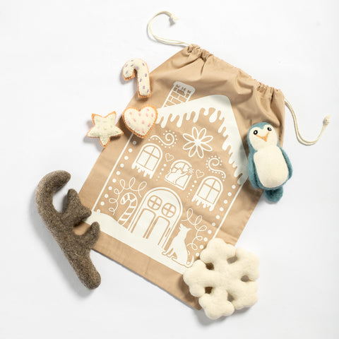 Snowflake Wool Felt Toy