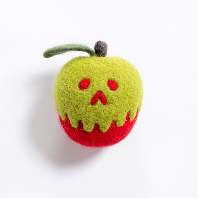 Poison Apple Felt Wool Toy