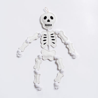Skeleton Organic Canvas & Rope Tug Toy