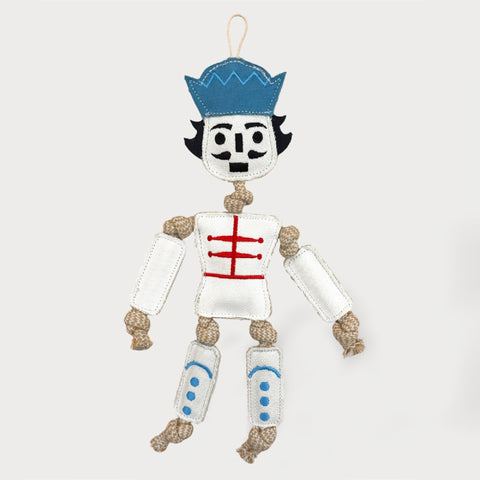 Nutcracker Organic Canvas & Rope Tug Toy