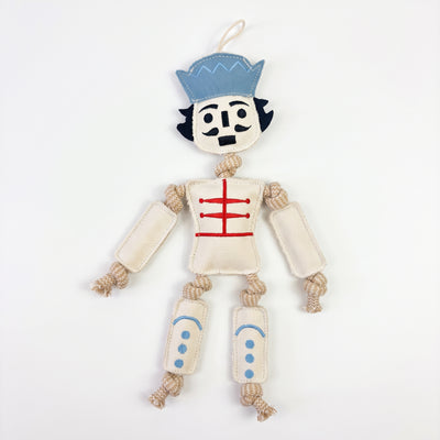 Nutcracker Organic Canvas & Rope Tug Toy