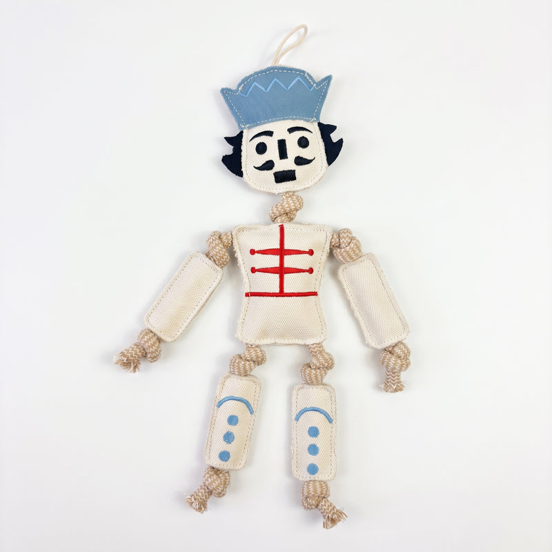 Nutcracker Organic Canvas & Rope Tug Toy