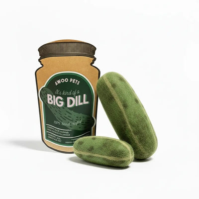 Dill Pickle Felt Wool Toy Awoo