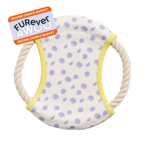 FURever* Dizzy Disc Canvas Frisbee