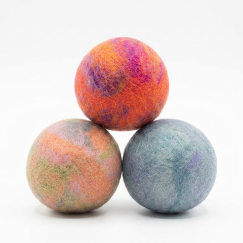 Have a Ball Felt Wool Trio