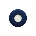 Navy dark blue silicone fetch AirTag holder containing Apple AirTag for your dogs collar or dogs harness.